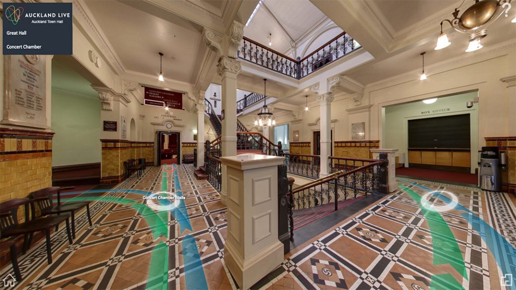 Accessibility Virtual Tour example